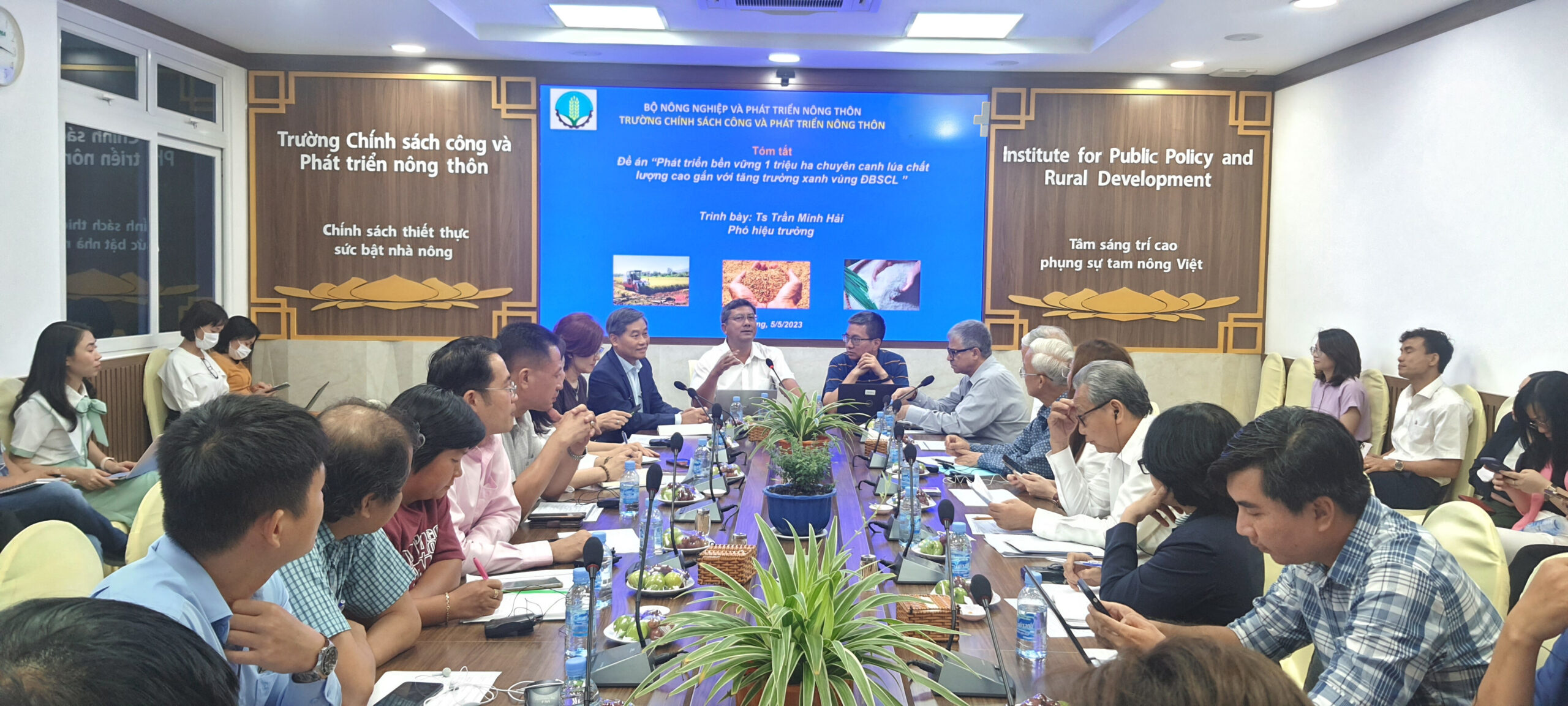 Hội thảo tham vấn World Bank về đề án phát triển 1 triệu ha chuyên canh lúa chất lượng cao gắn với tăng trưởng xanh vùng Đồng bằng Sông Cửu Long