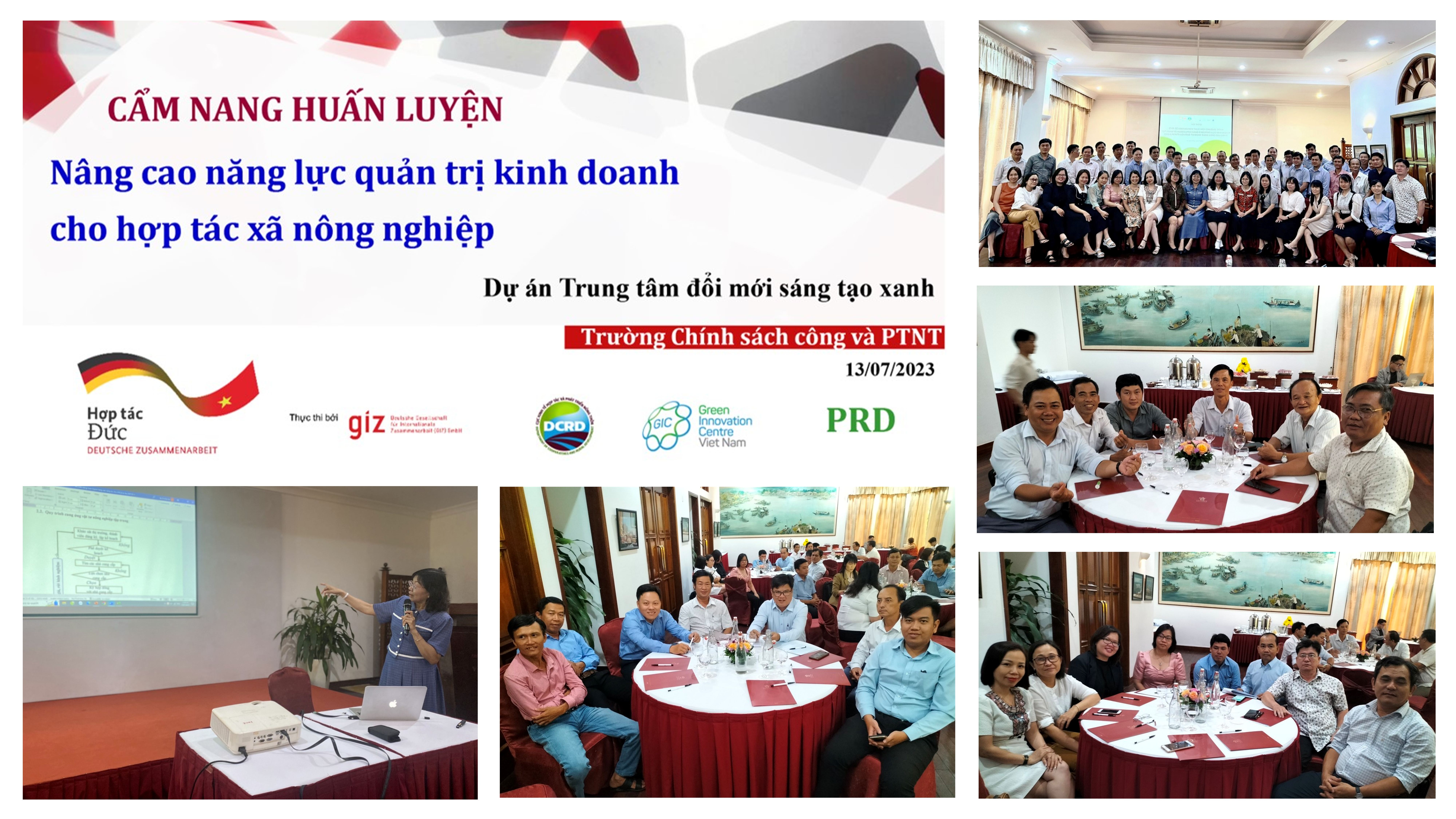 Cẩm nang huấn luyện nâng cao năng lực quản trị kinh doanh cho HTX nông nghiệp