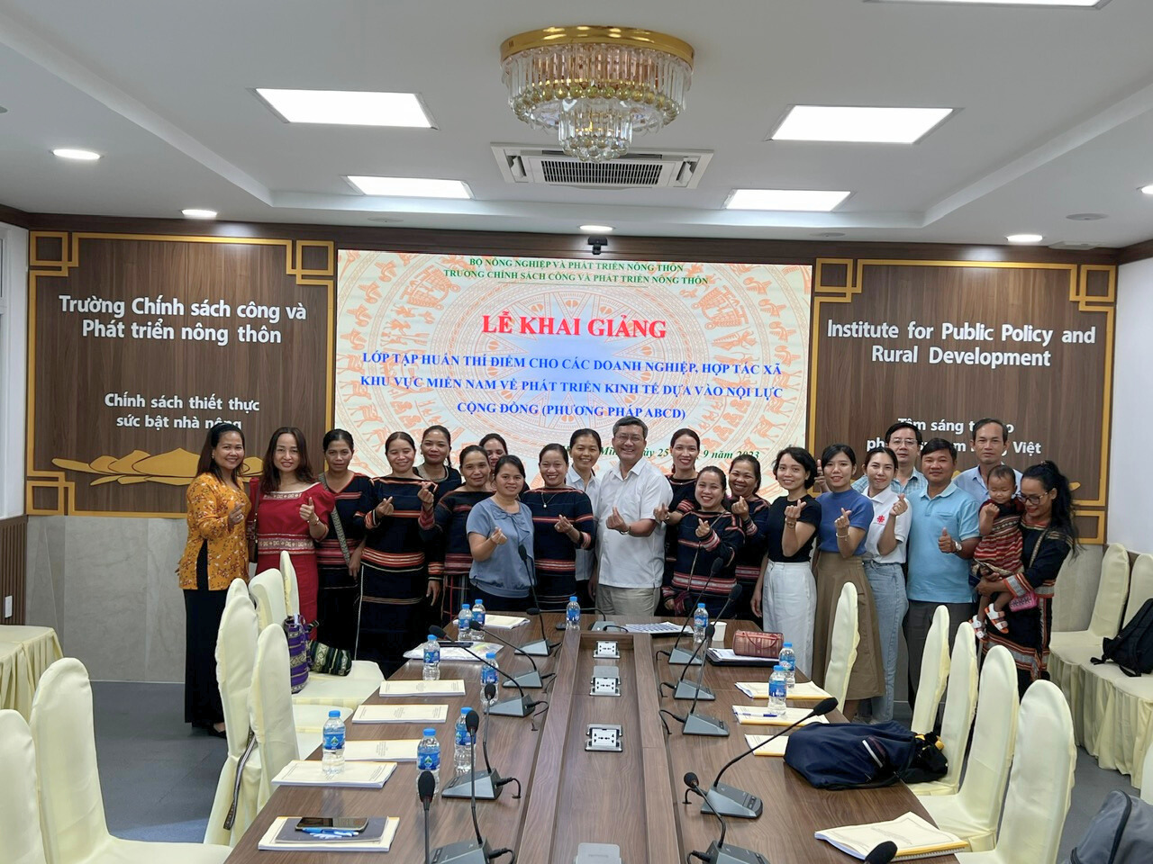 Lớp tập huấn phát triển cộng đồng dựa vào nội lực (Phương pháp ABCD)