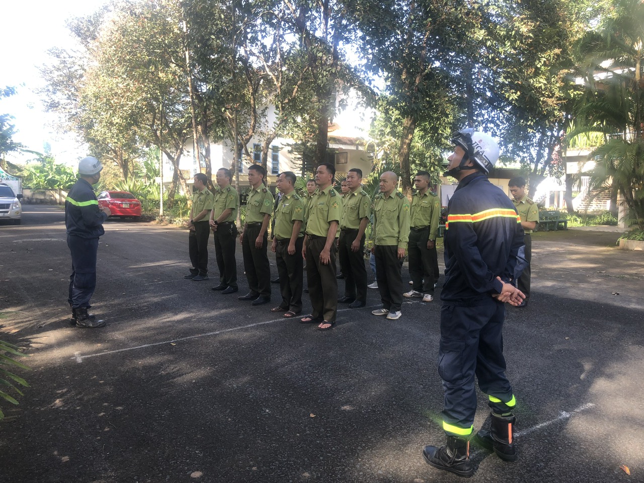 Lớp Tập huấn nghiệp vụ cứu hộ, cứu nạn