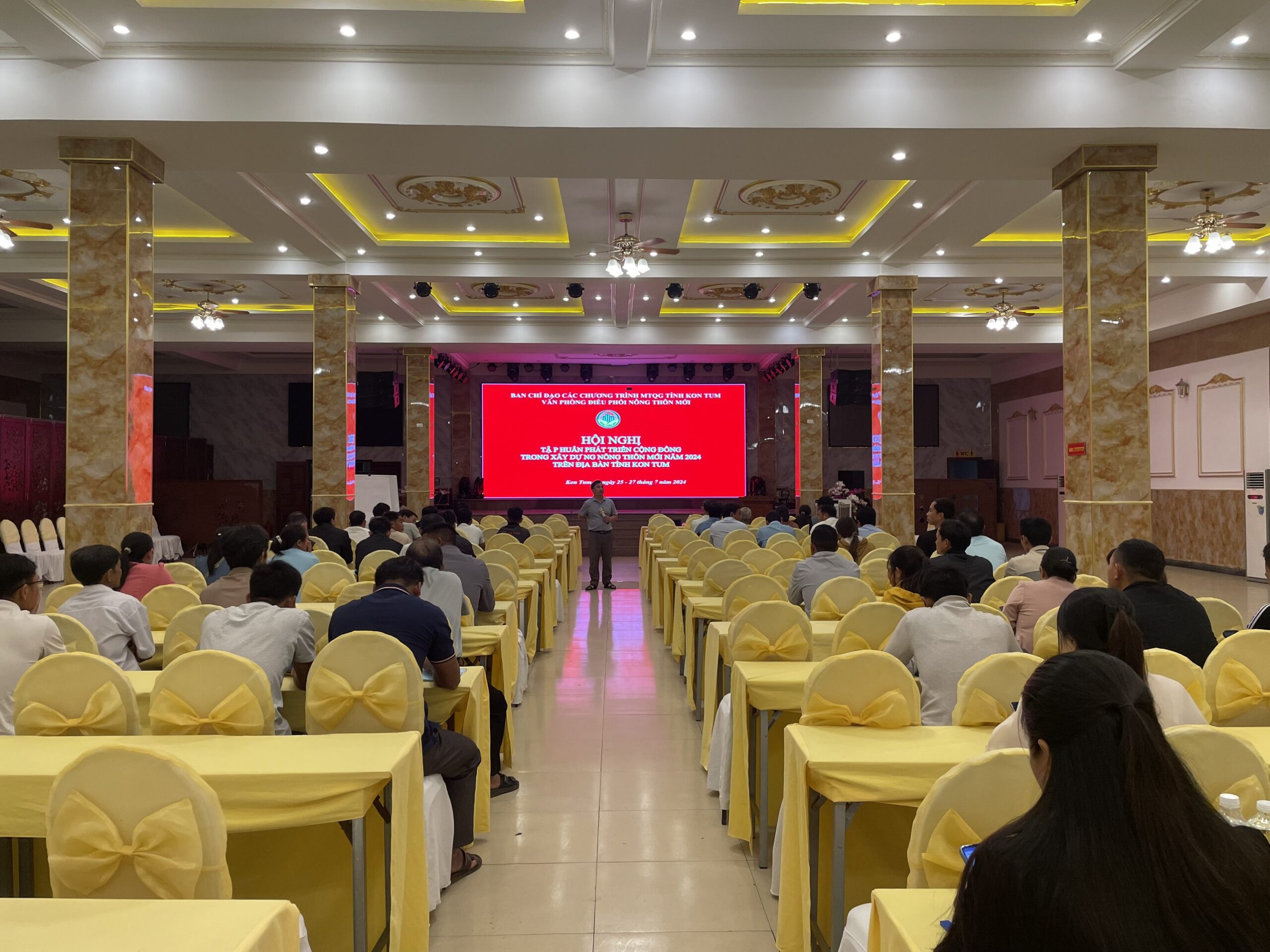 Lớp tập huấn phát triển cộng đồng trong xây dựng nông thôn mới năm 2024 trên địa bàn tỉnh Kon Tum