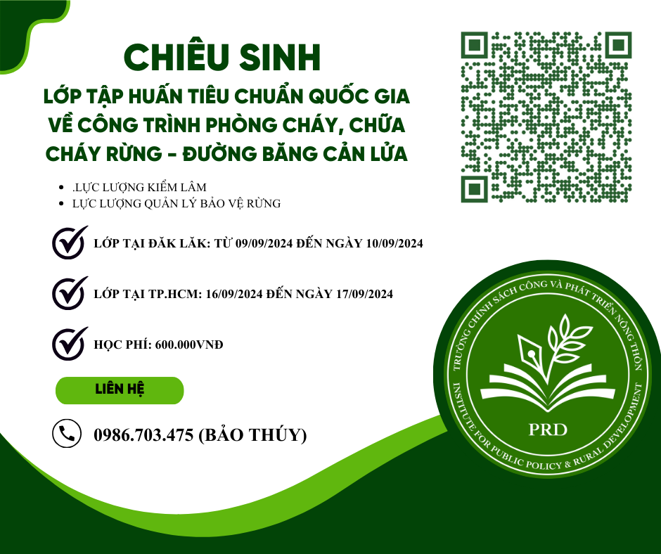 Thông tin Lớp tập huấn tiêu chuẩn quốc gia về công trình phòng cháy, chữa cháy rừng - Đường băng cản lửa
