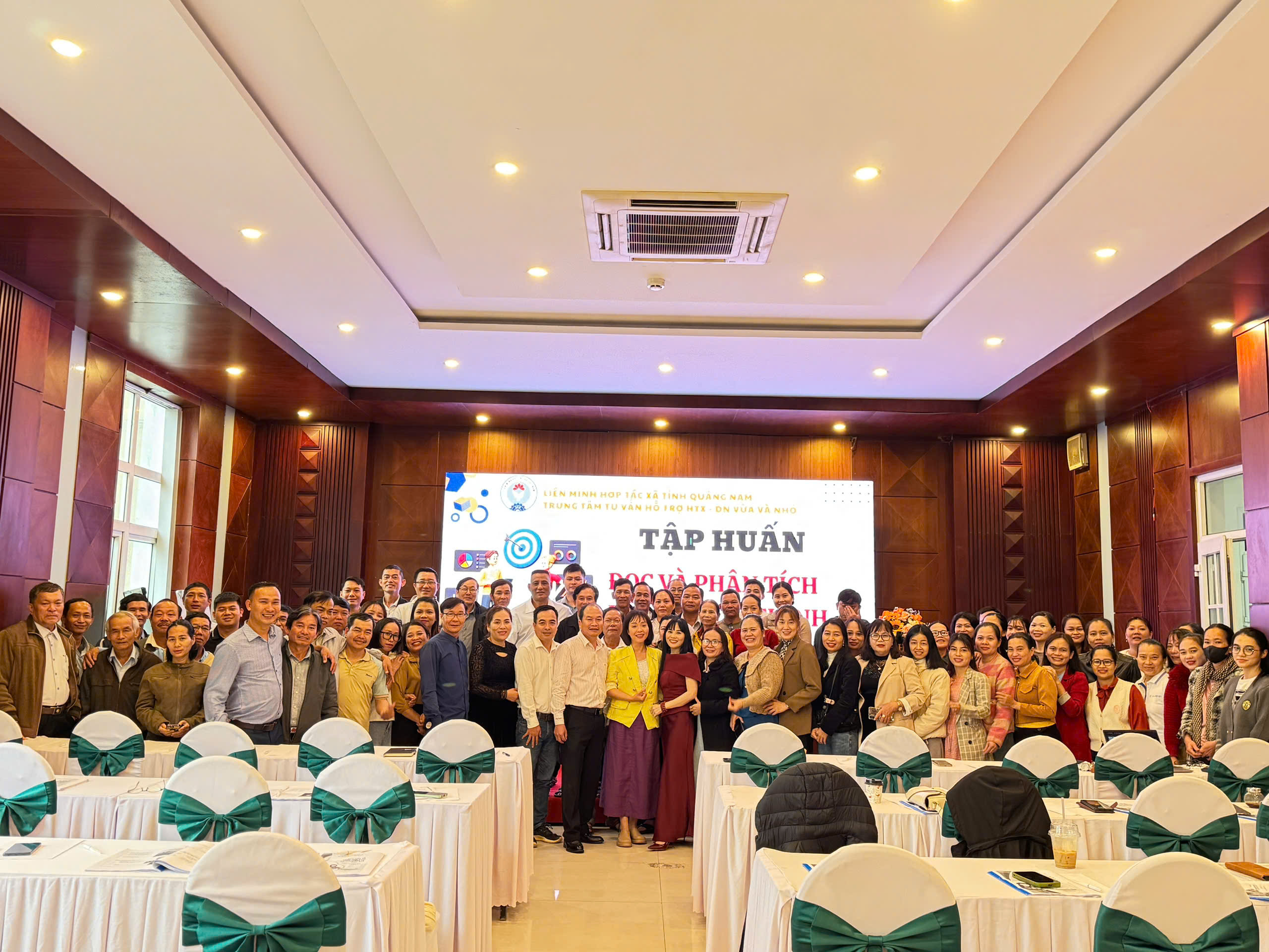 Lớp đọc và phân tích báo cáo tài chính tại Quảng Nam