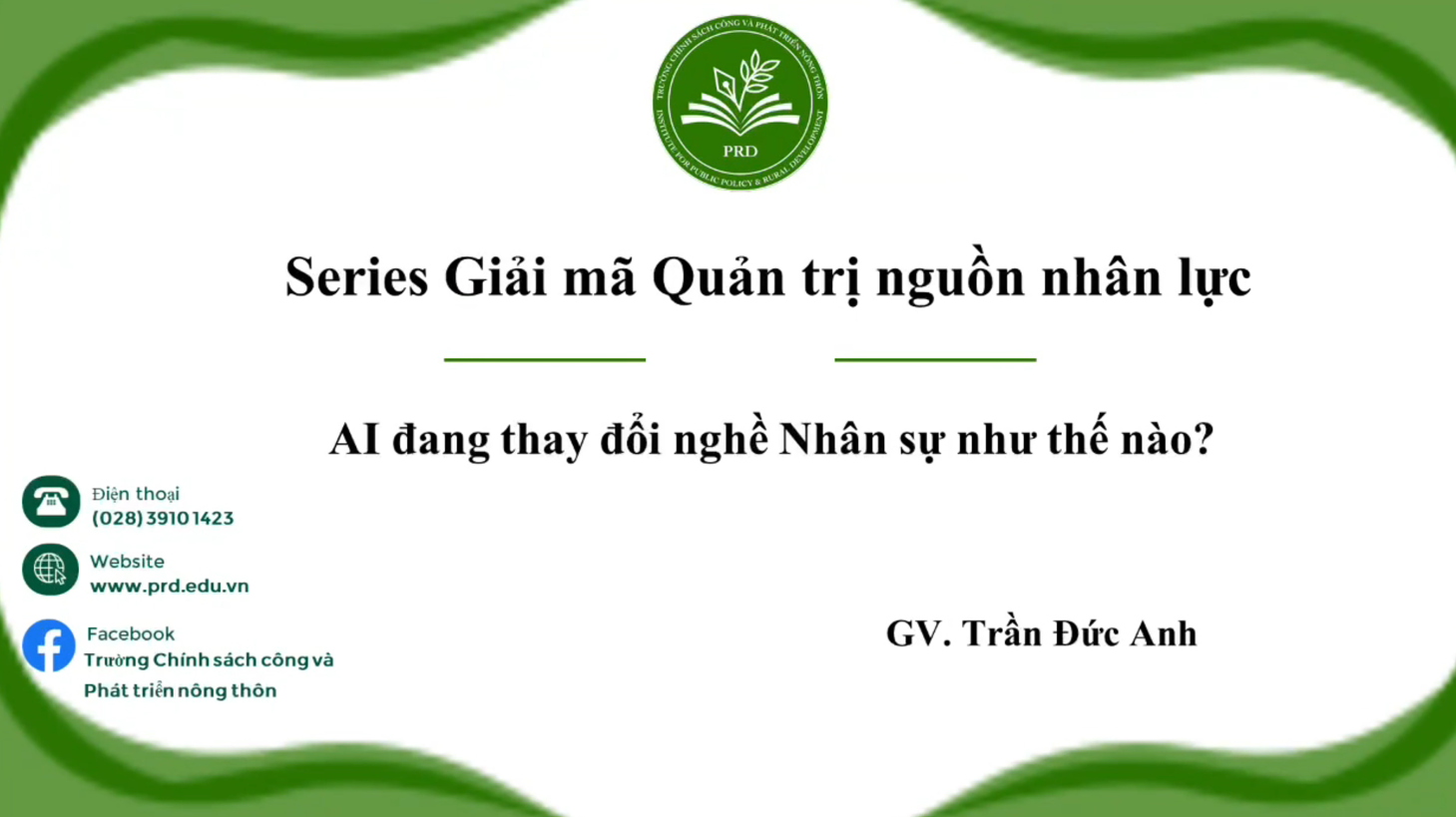 AI Đang Thay Đổi Nghề Nhân Sự Như Thế Nào