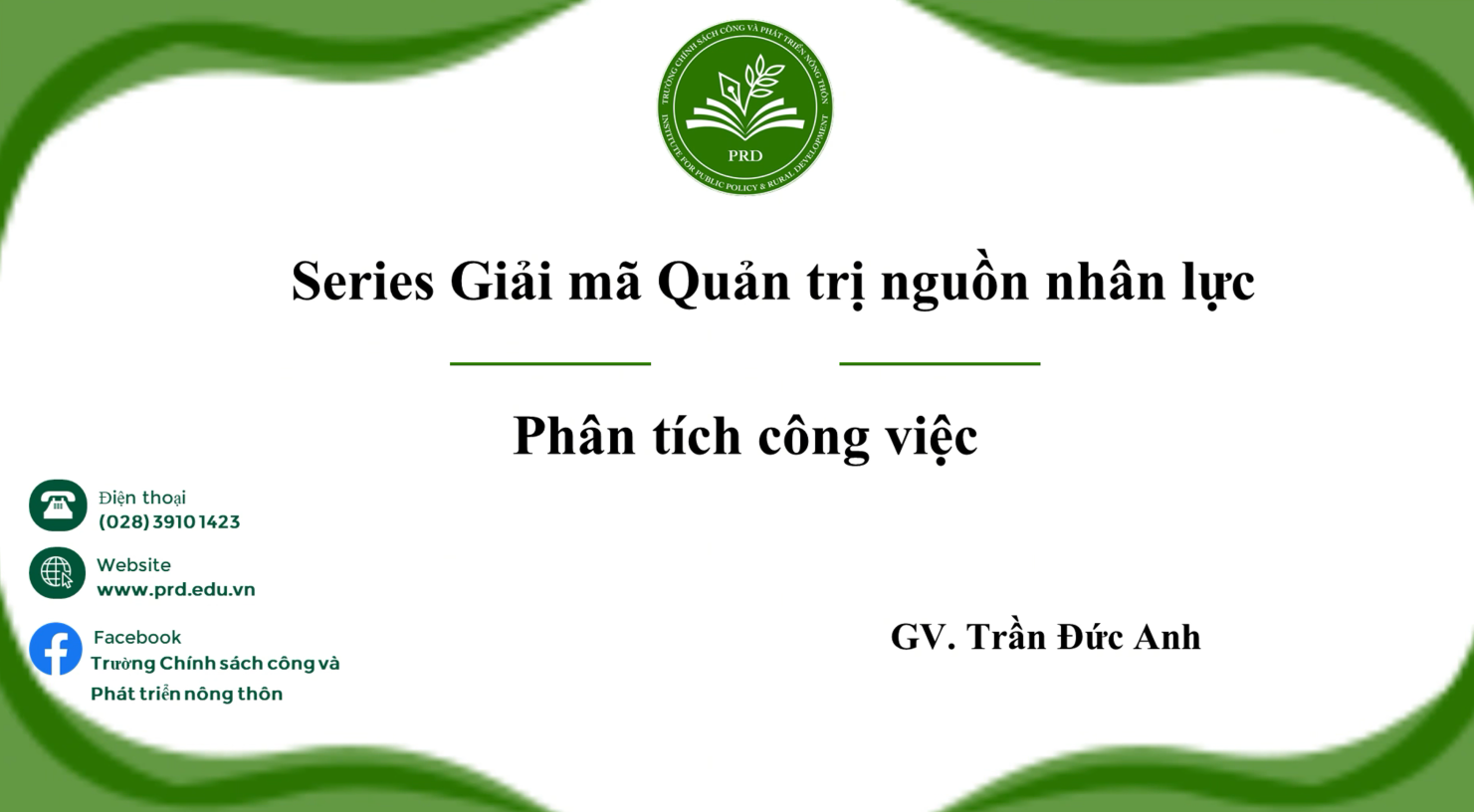 Phân Tích Công Việc