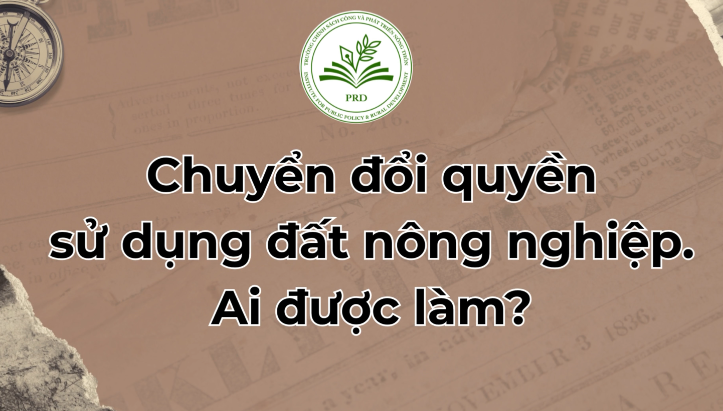 Chuyển đổi quyền sử dụng đất nông nghiệp