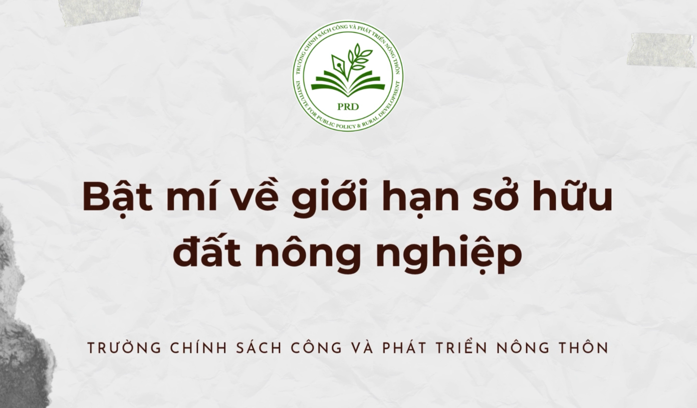 Bật mí về giới hạn đất nông nghiệp
