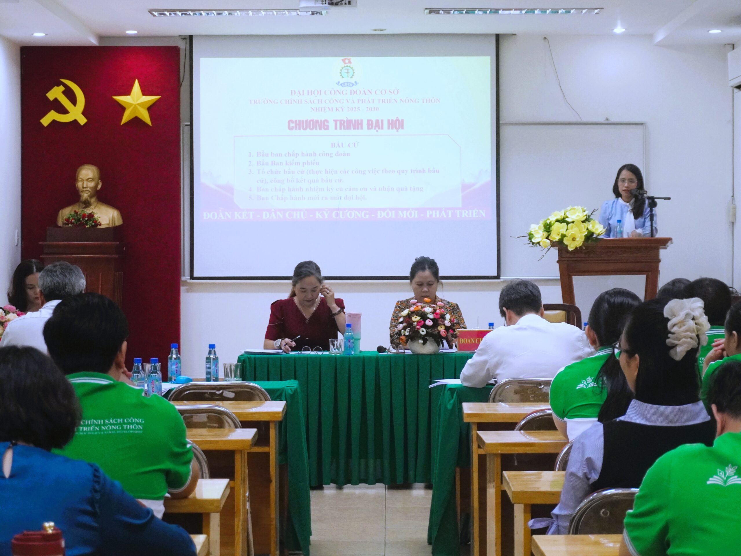 Đại hội Công đoàn Trường CSC&PTNT nhiệm kỳ 2025-2030