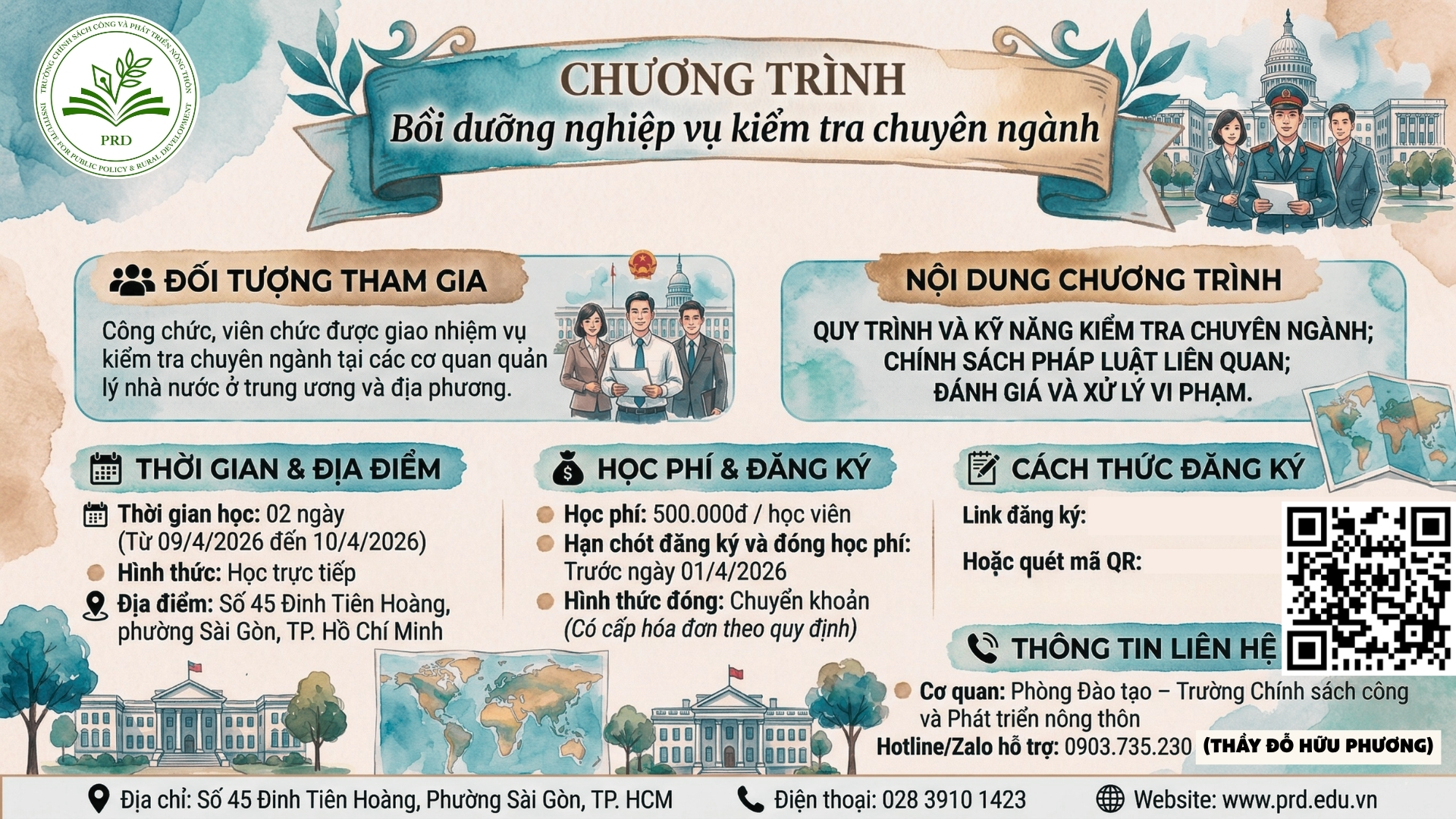 Khóa Học Bồi Dưỡng Nghiệp Vụ Kiểm Tra Chuyên Ngành | Cập Nhật Nghị Định 217/2025/NĐ-CP