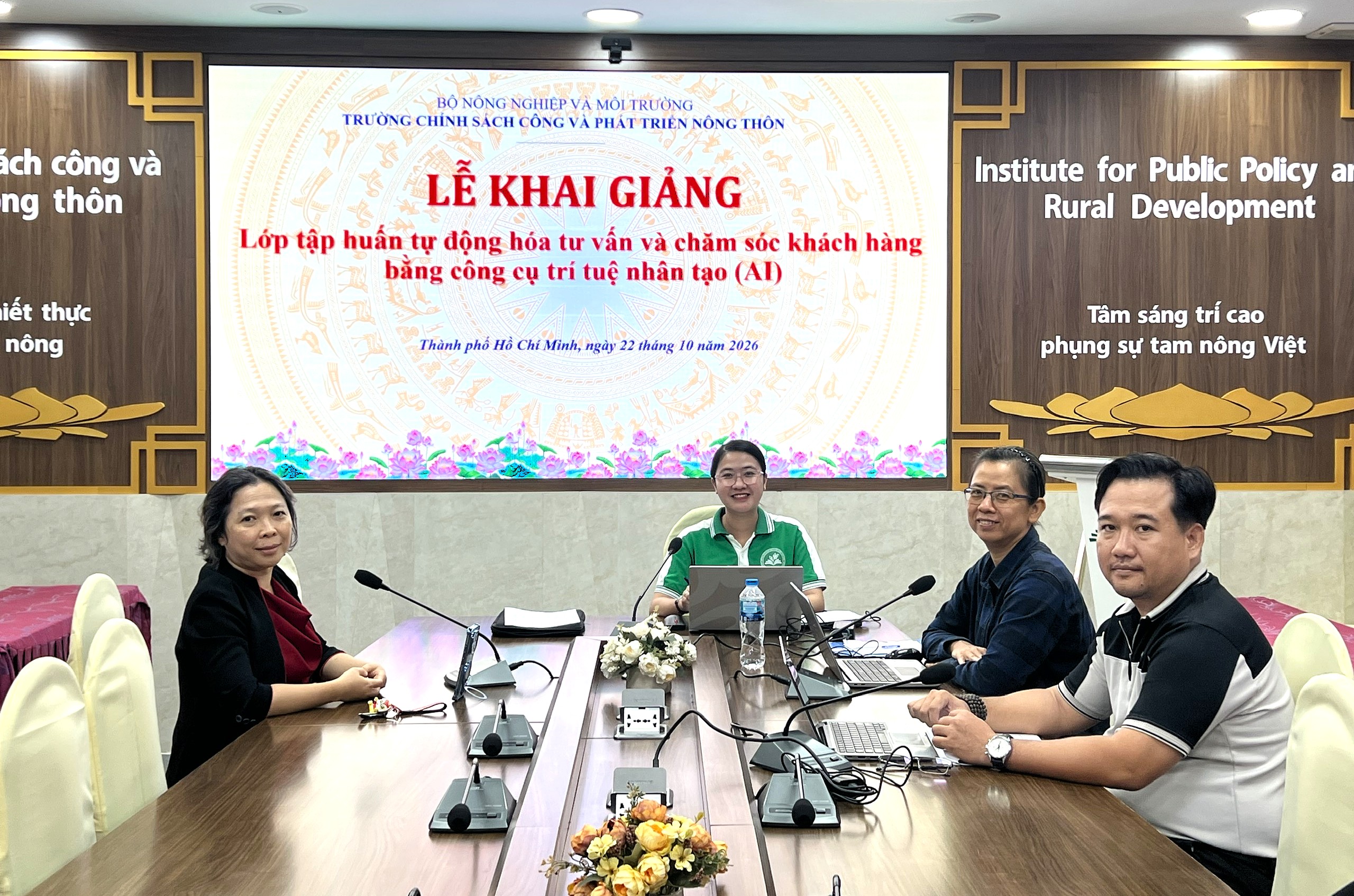 Khoá tập huấn ứng dụng AI trong tư vấn và chăm sóc khách hàng