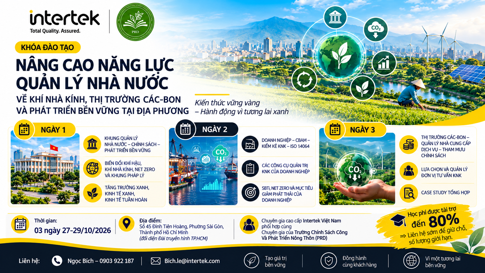 Nâng Cao Năng Lực Quản Lý Nhà Nước Về Khí Nhà Kính, Thị Trường Các-bon Và Phát Triển Bền Vững Tại Địa Phương